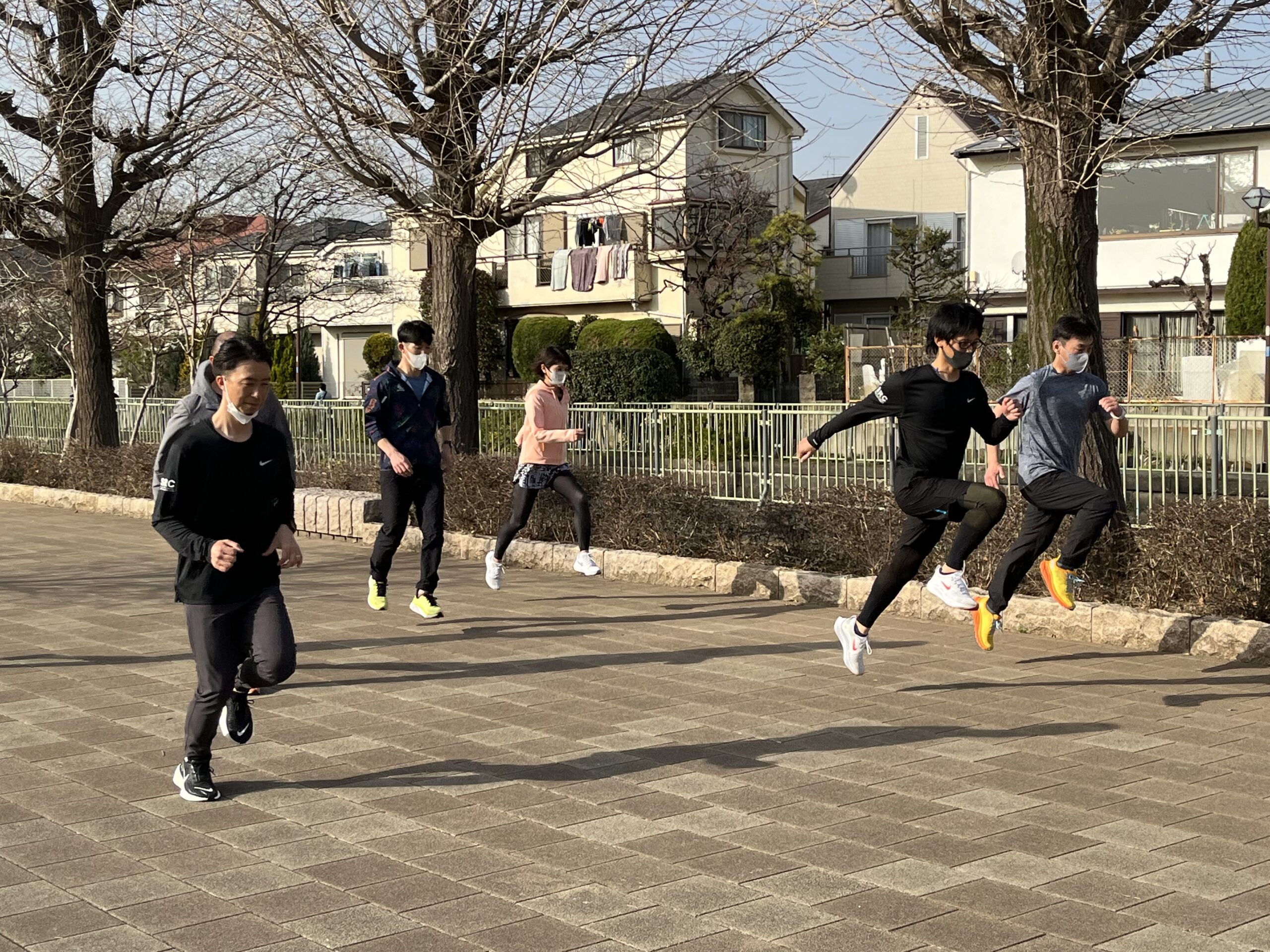 実技指導の様子
